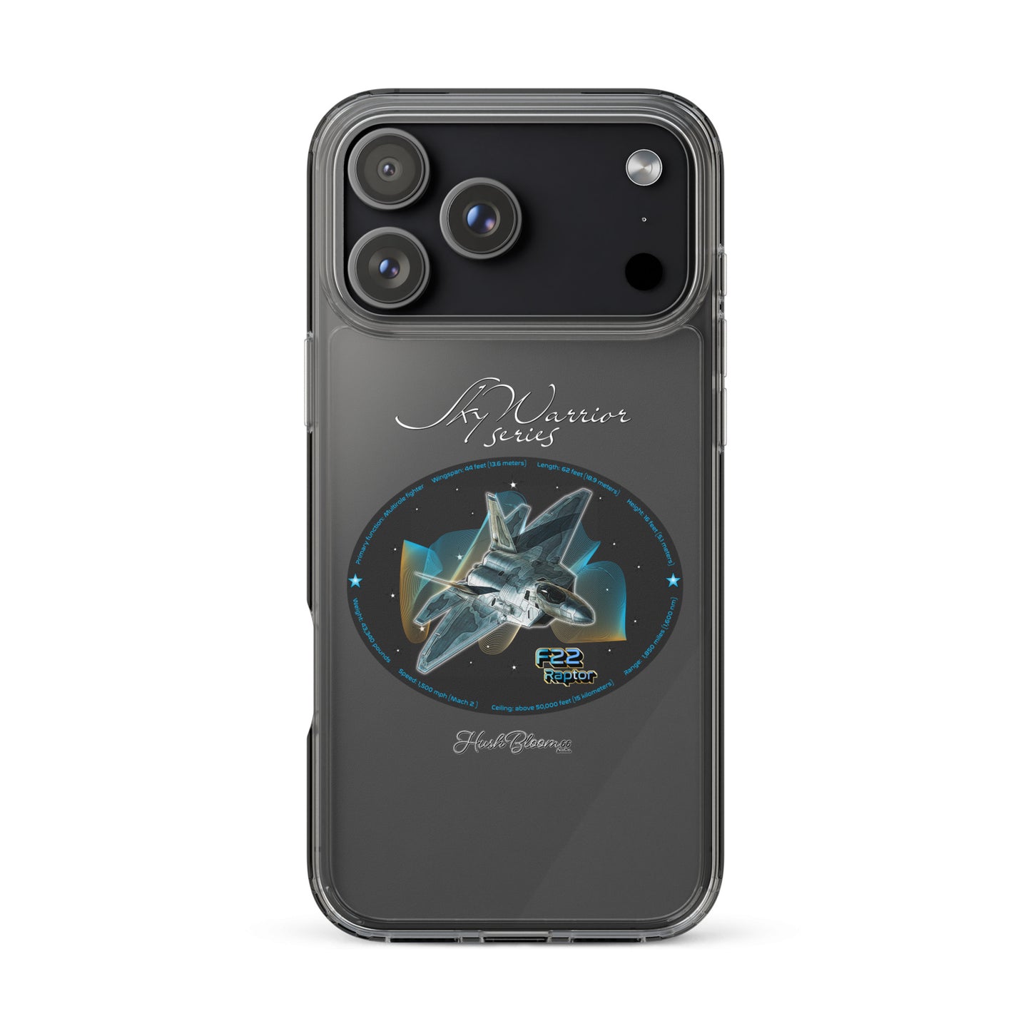 F22 Raptor Clear Case for iPhone