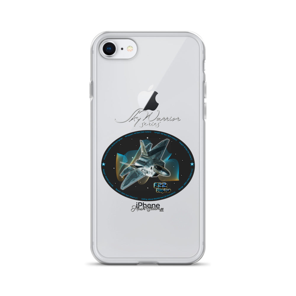 F22 Raptor Clear Case for iPhone
