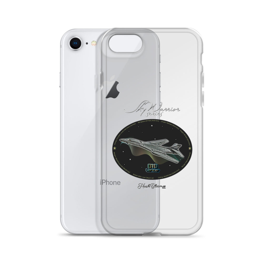 B1B Lancer Clear Case for iPhone