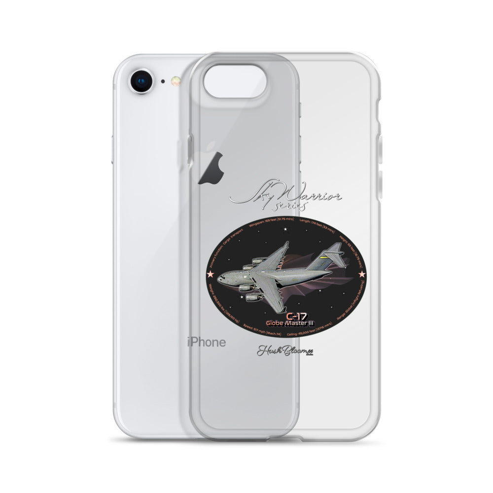 C17 Globe Master III Clear Case for iPhone