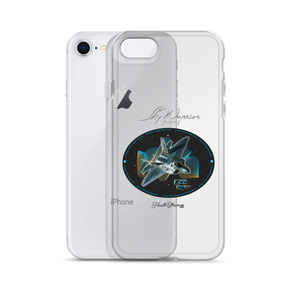 F22 Raptor Clear Case for iPhone