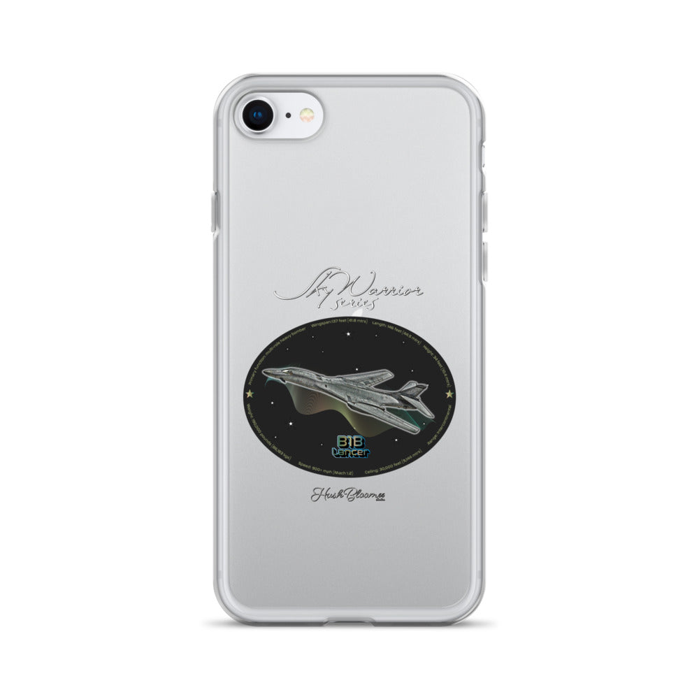 B1B Lancer Clear Case for iPhone