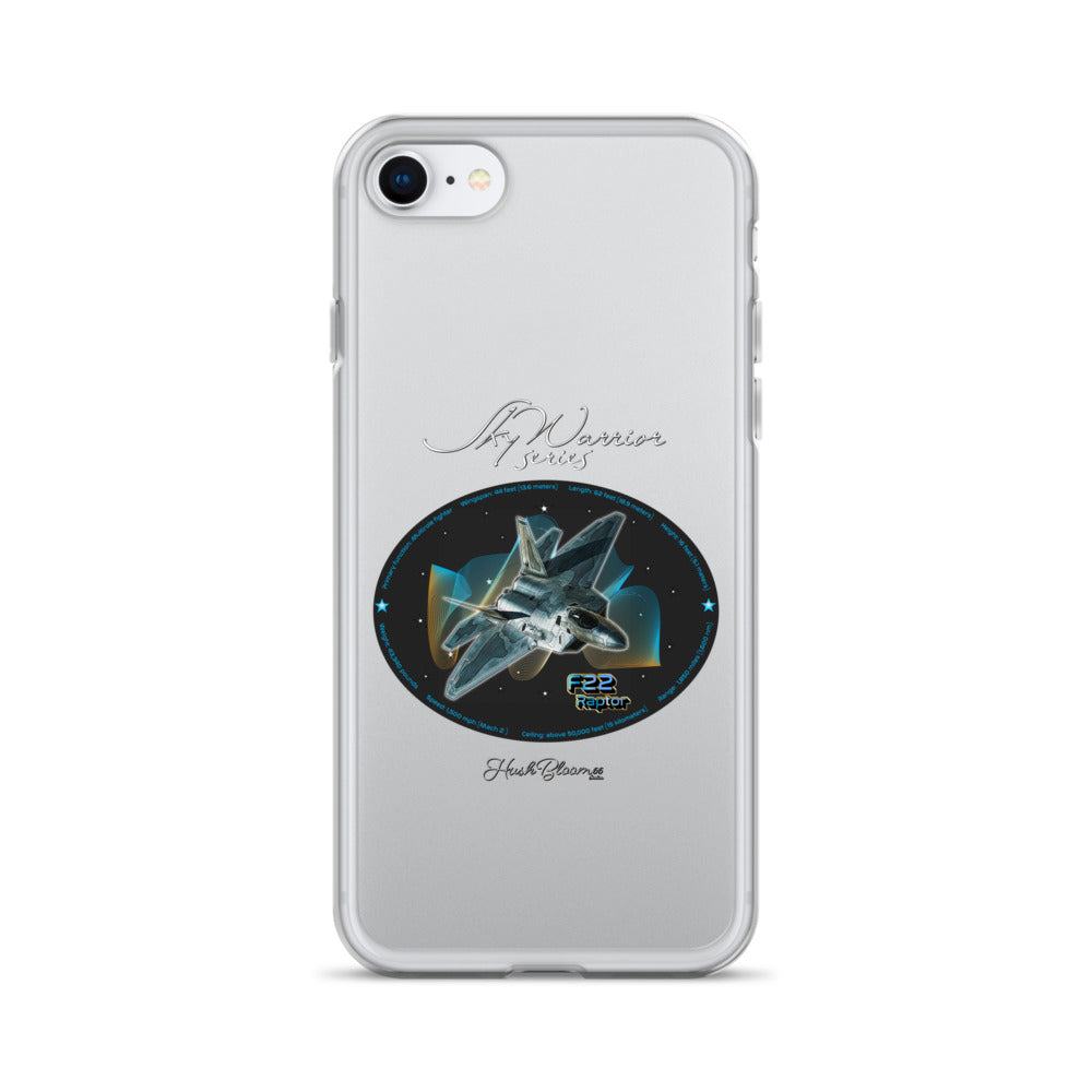 F22 Raptor Clear Case for iPhone