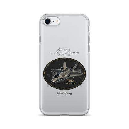F35A Lightning Clear Case for iPhone