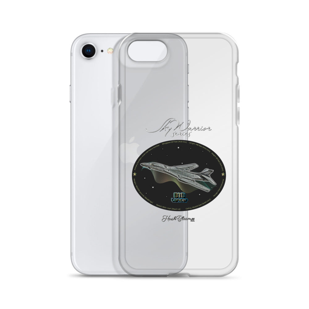 B1B Lancer Clear Case for iPhone