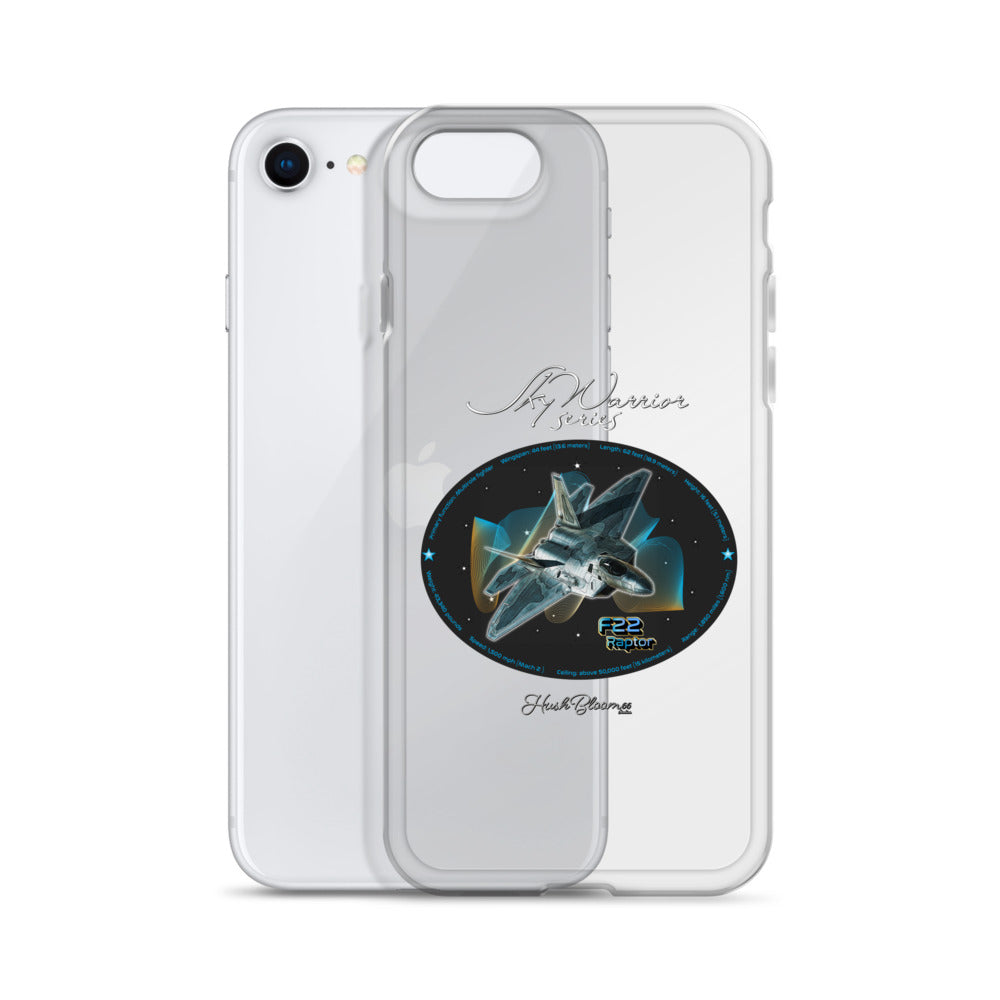 F22 Raptor Clear Case for iPhone