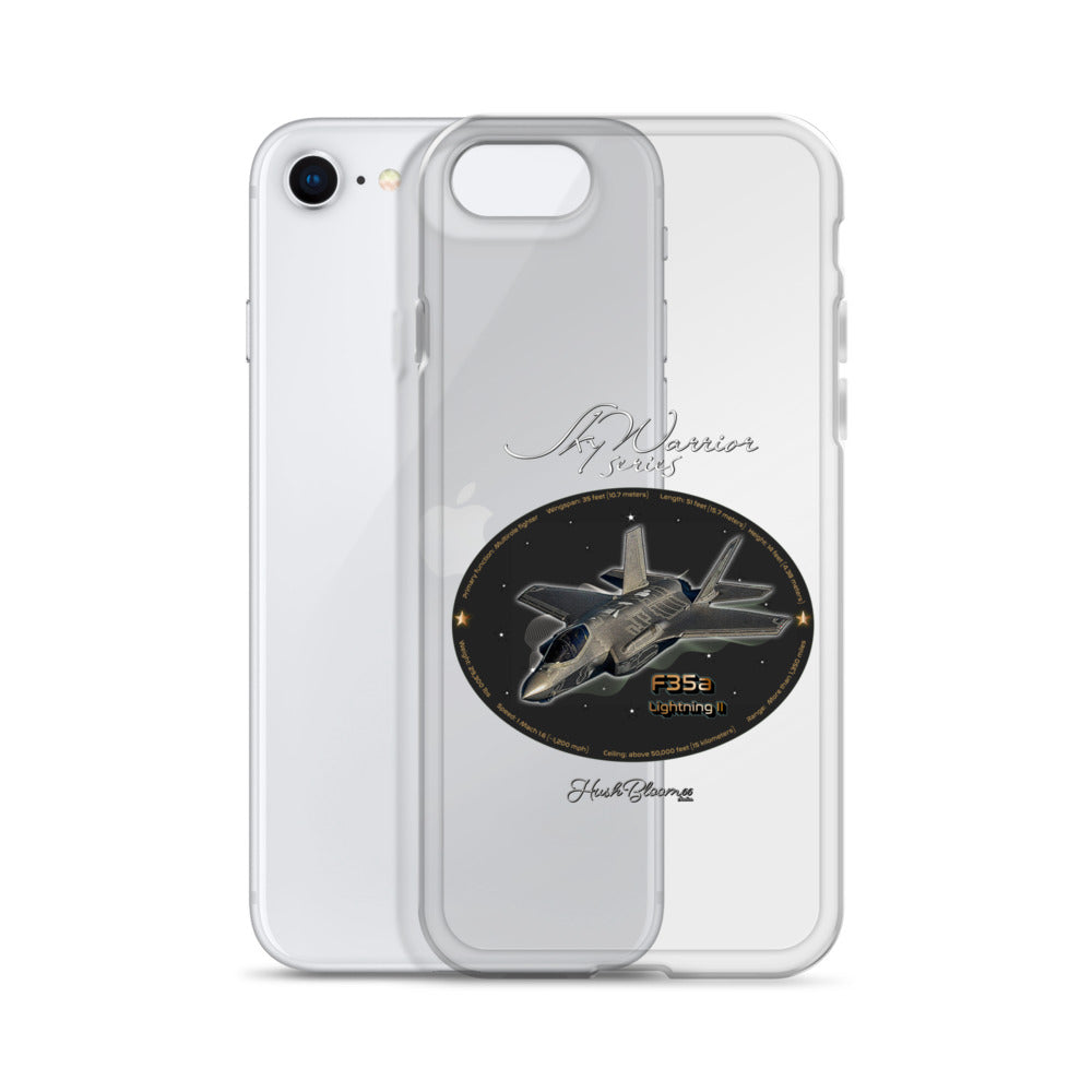 F35A Lightning Clear Case for iPhone