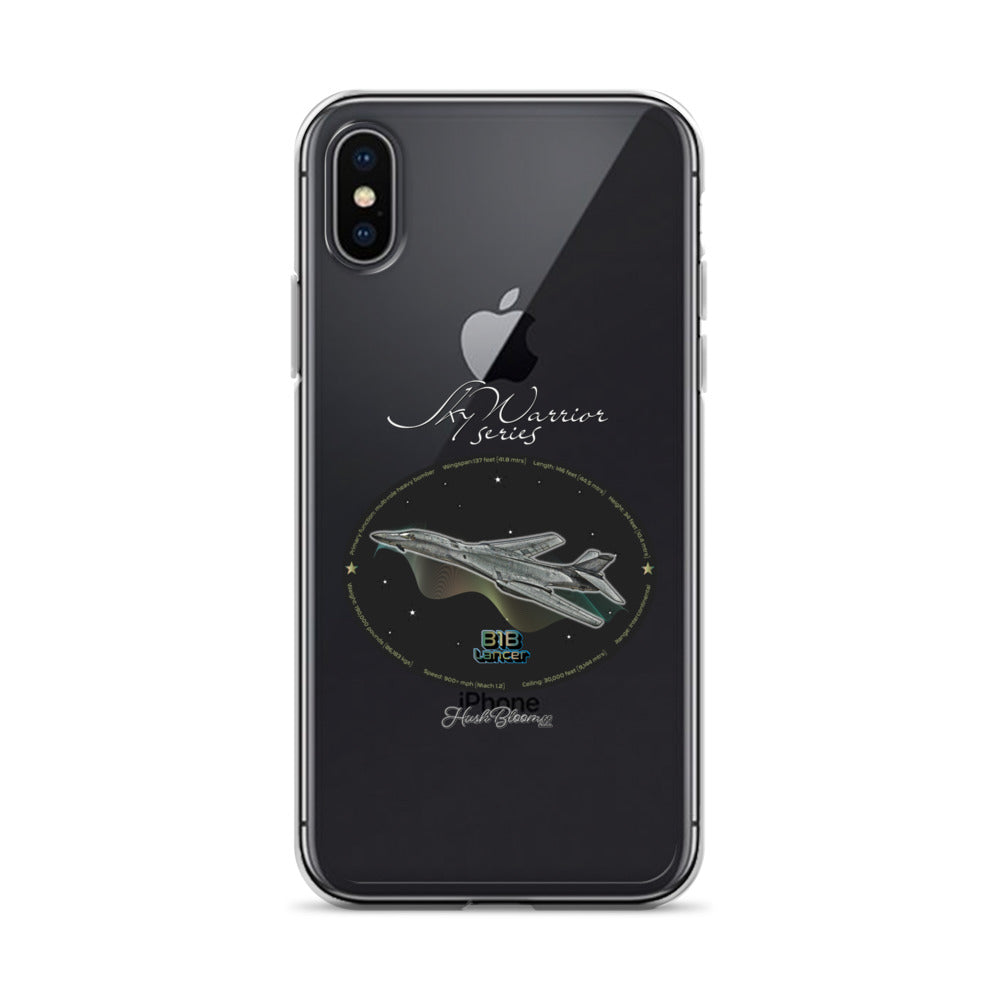 B1B Lancer Clear Case for iPhone