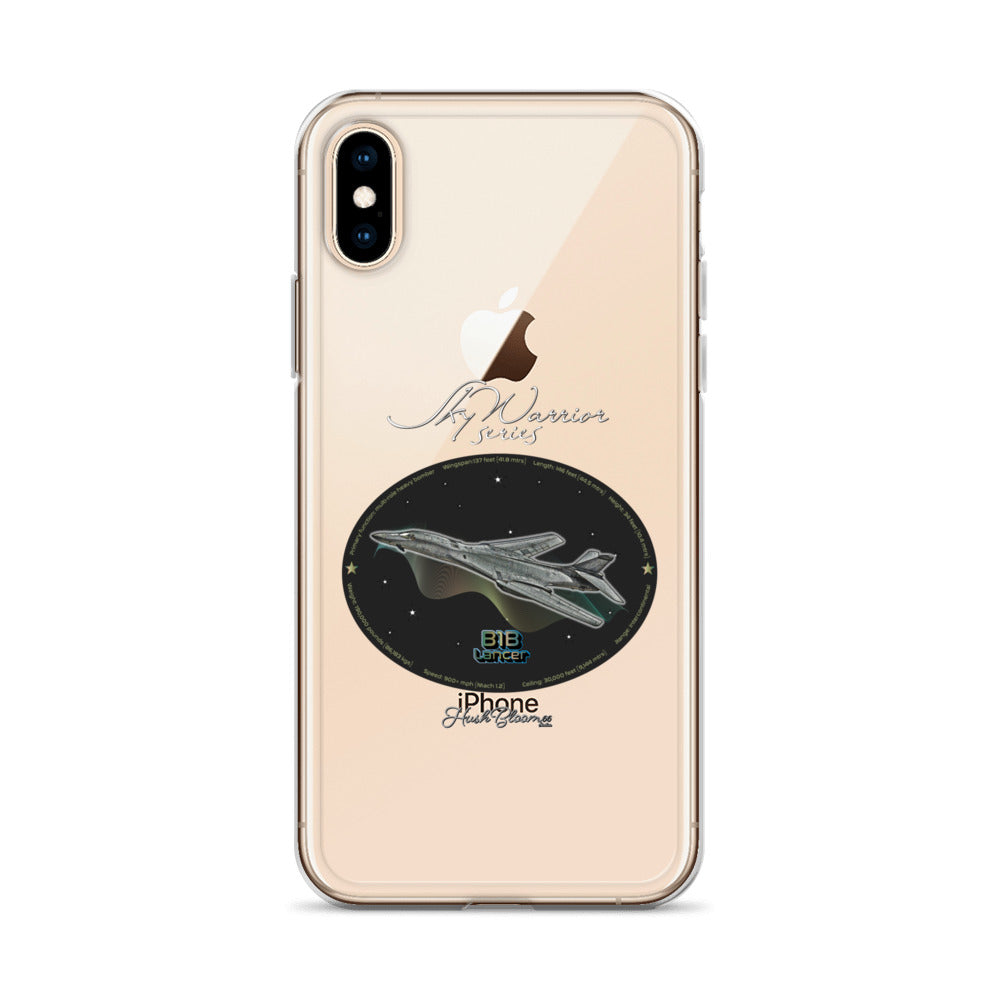 B1B Lancer Clear Case for iPhone