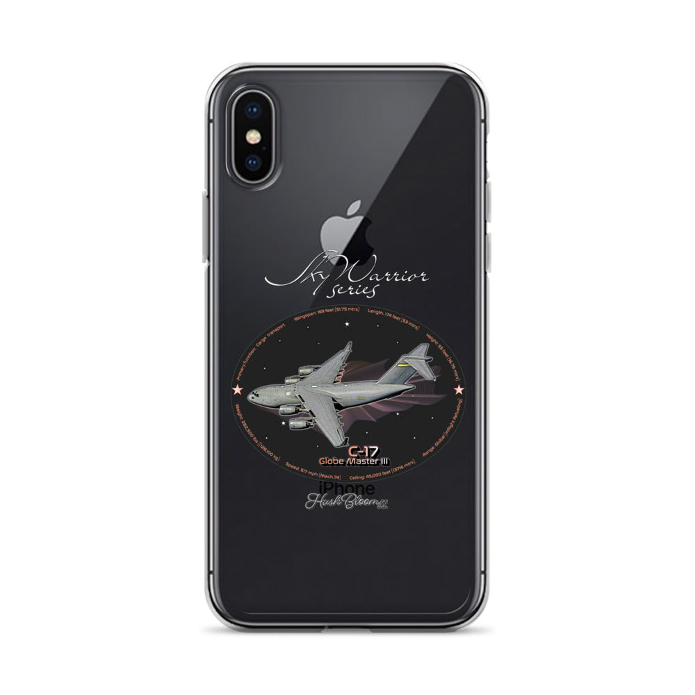 C17 Globe Master III Clear Case for iPhone