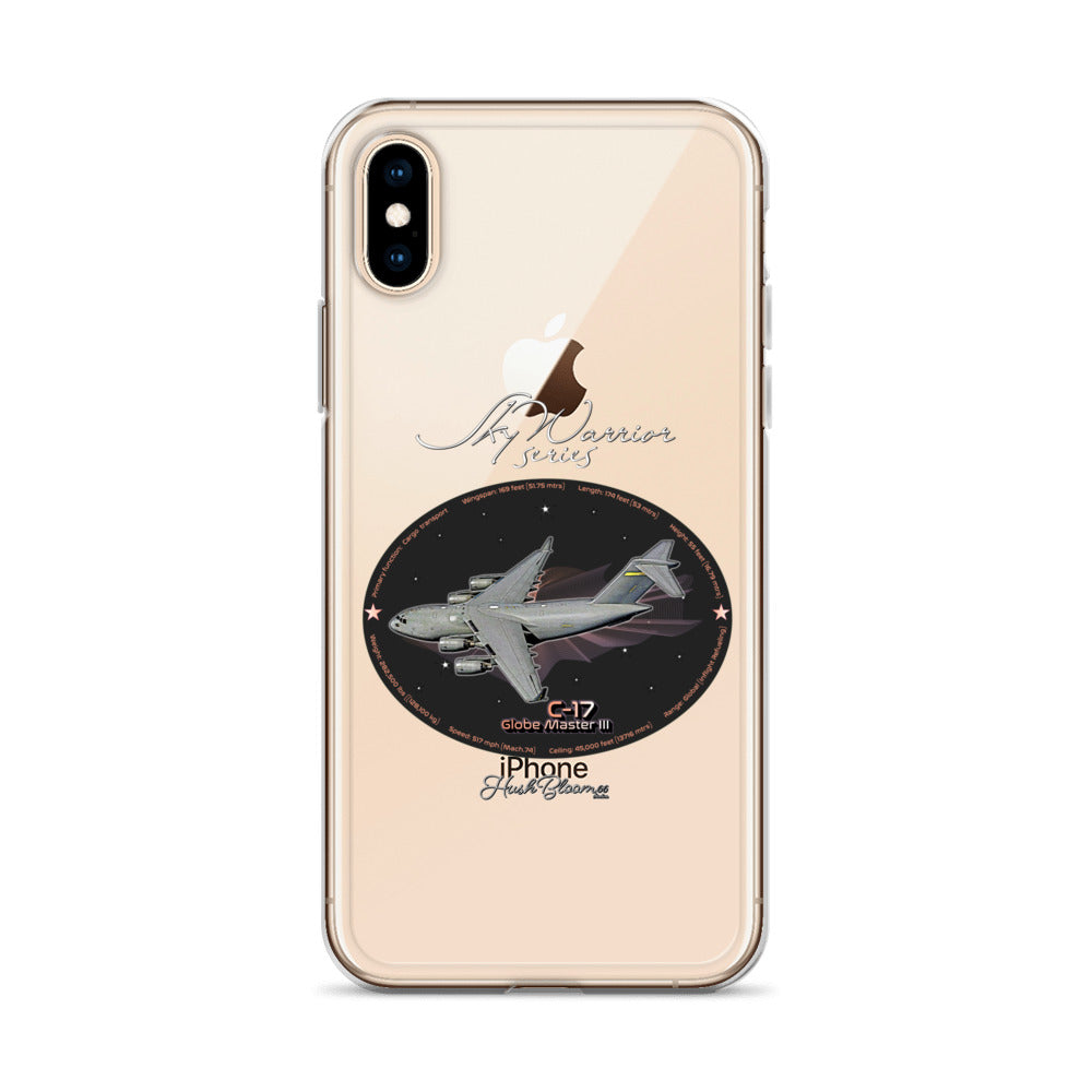 C17 Globe Master III Clear Case for iPhone
