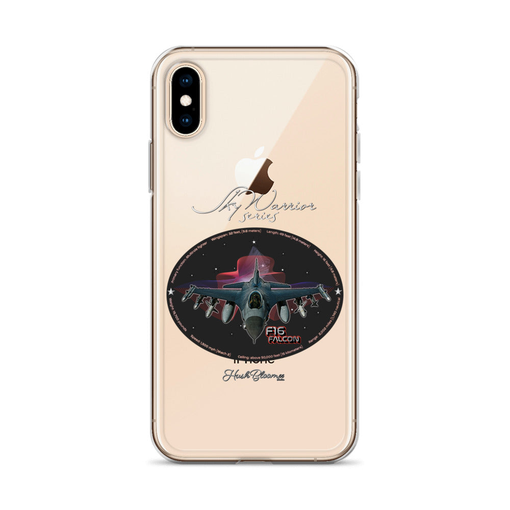 F16 Falcon Clear Case for iPhone