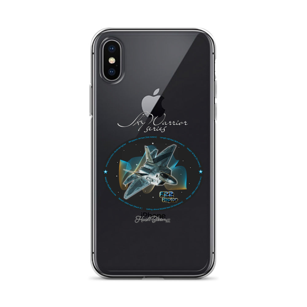 F22 Raptor Clear Case for iPhone