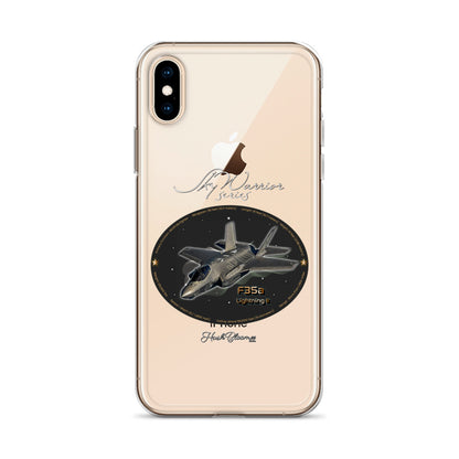 F35A Lightning Clear Case for iPhone