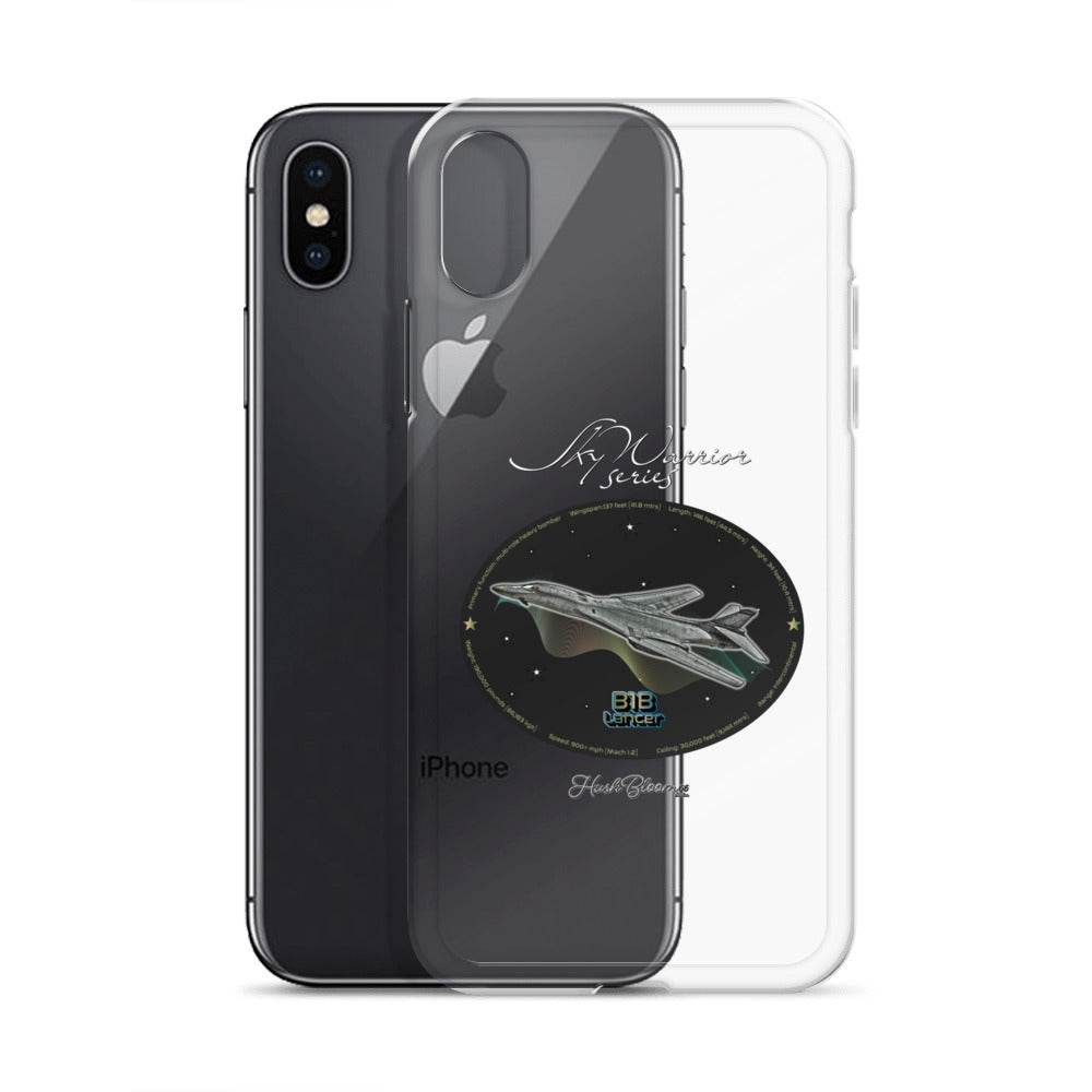 B1B Lancer Clear Case for iPhone