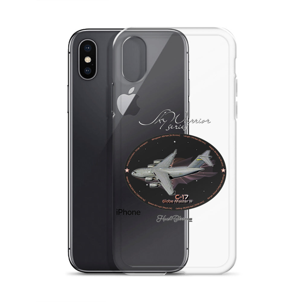 C17 Globe Master III Clear Case for iPhone