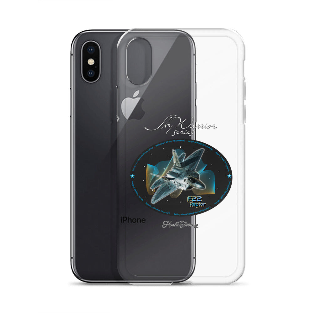 F22 Raptor Clear Case for iPhone