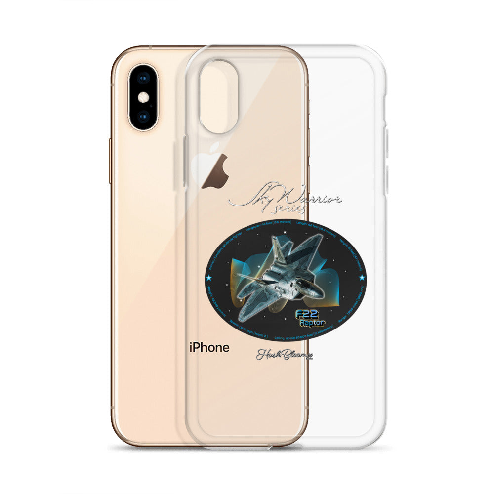 F22 Raptor Clear Case for iPhone