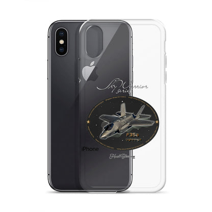 F35A Lightning Clear Case for iPhone