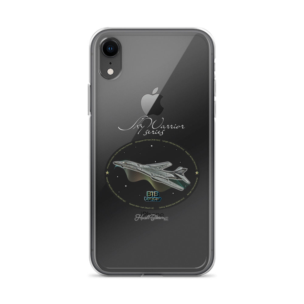 B1B Lancer Clear Case for iPhone