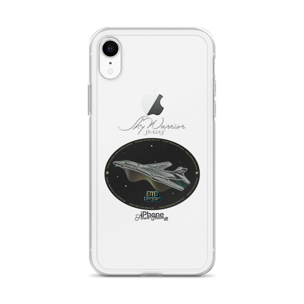 B1B Lancer Clear Case for iPhone