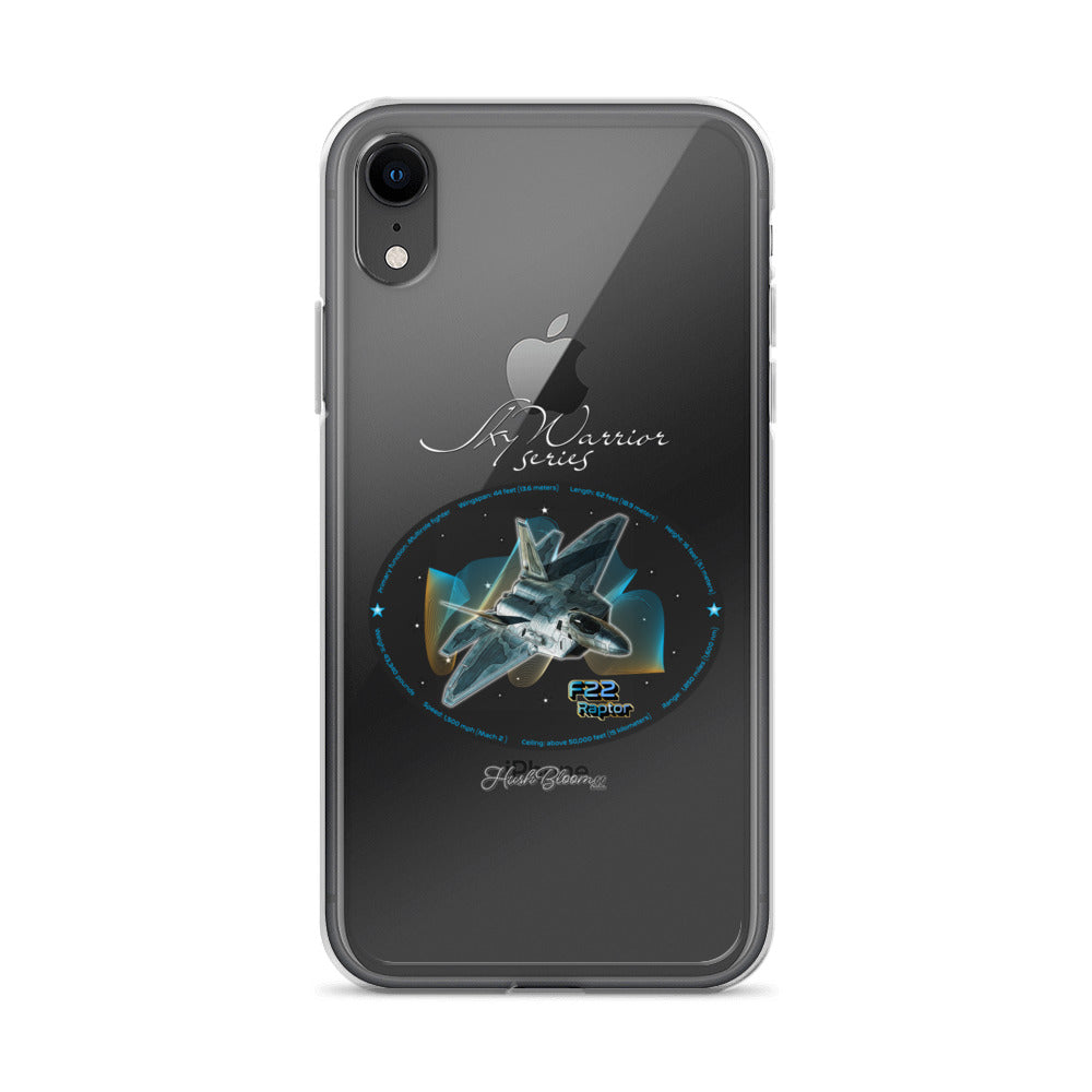 F22 Raptor Clear Case for iPhone