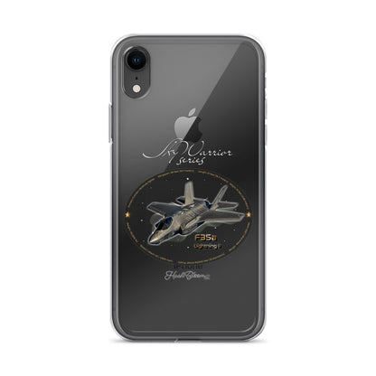 F35A Lightning Clear Case for iPhone