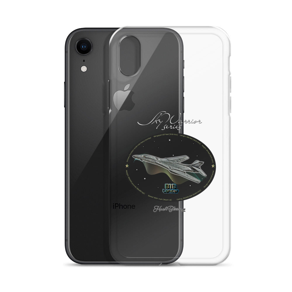 B1B Lancer Clear Case for iPhone