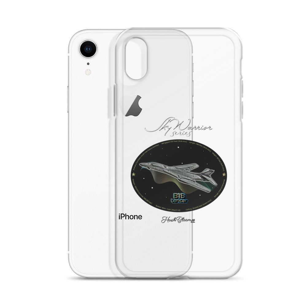 B1B Lancer Clear Case for iPhone