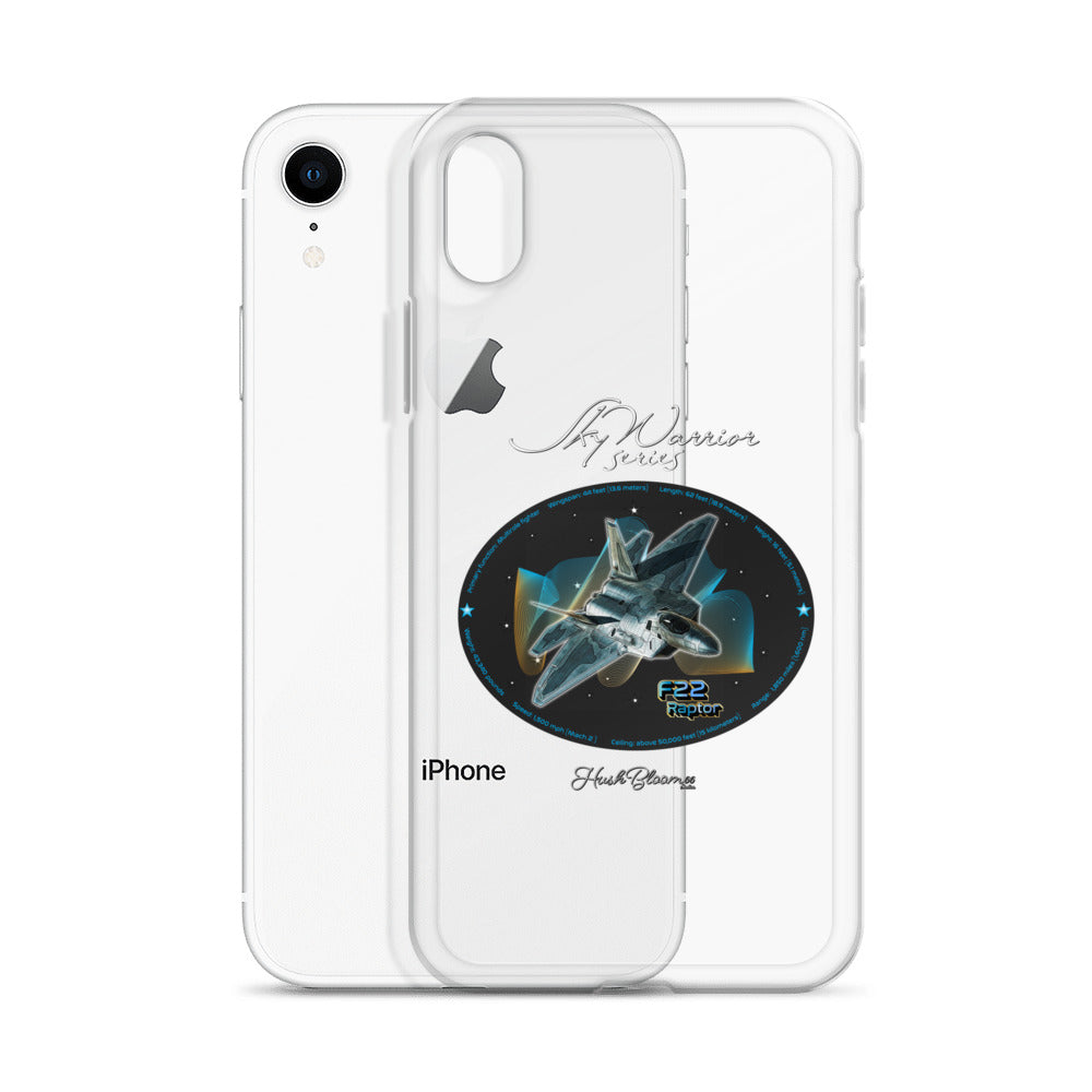 F22 Raptor Clear Case for iPhone