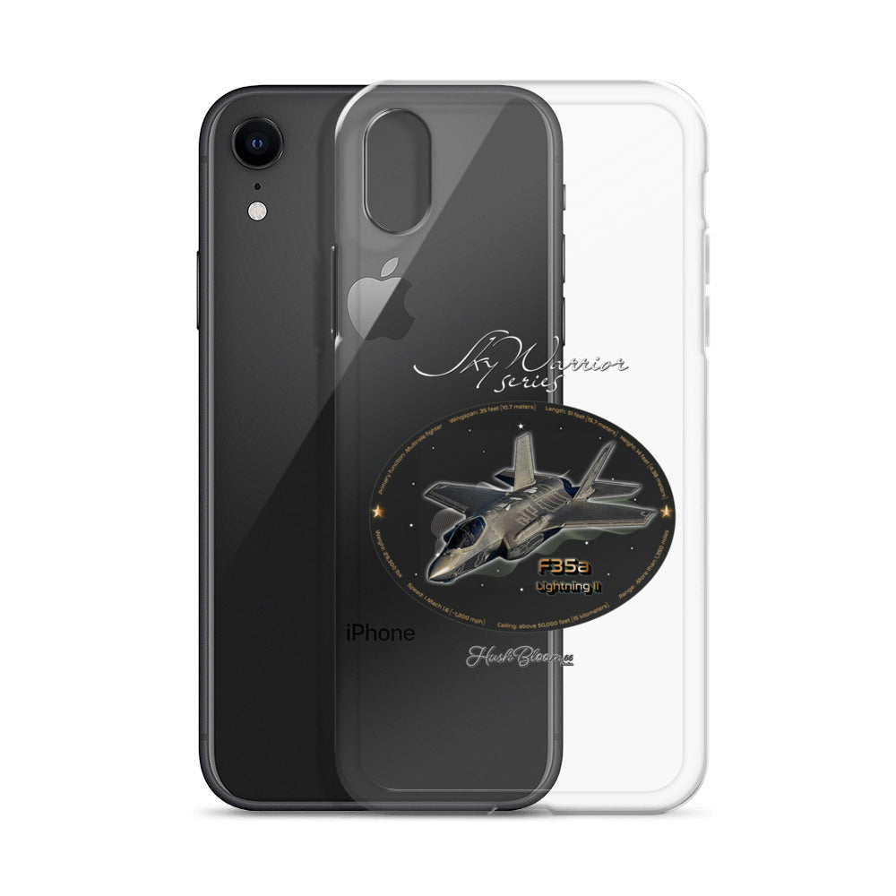 F35A Lightning Clear Case for iPhone
