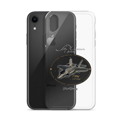 F35A Lightning Clear Case for iPhone