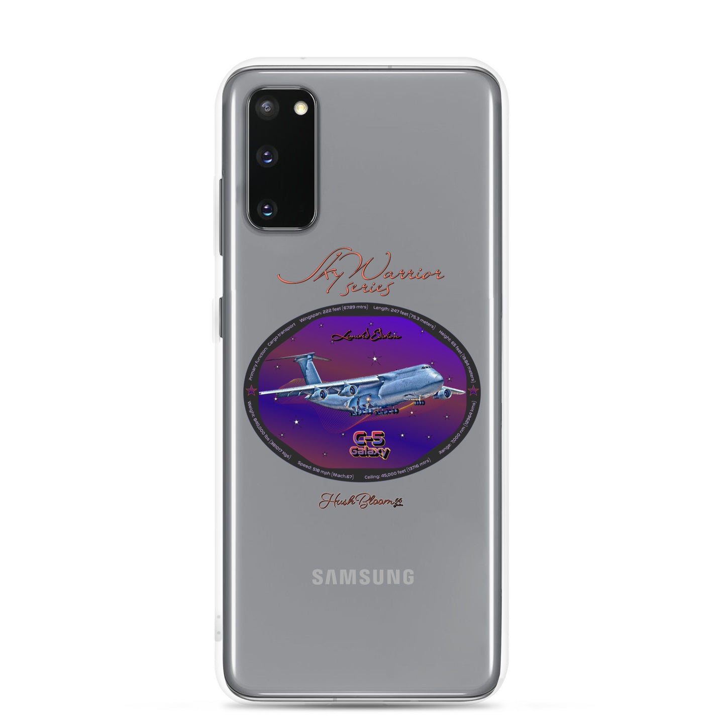 Clear - C5 Galaxy (Limited Edition) Clear Case for Samsung