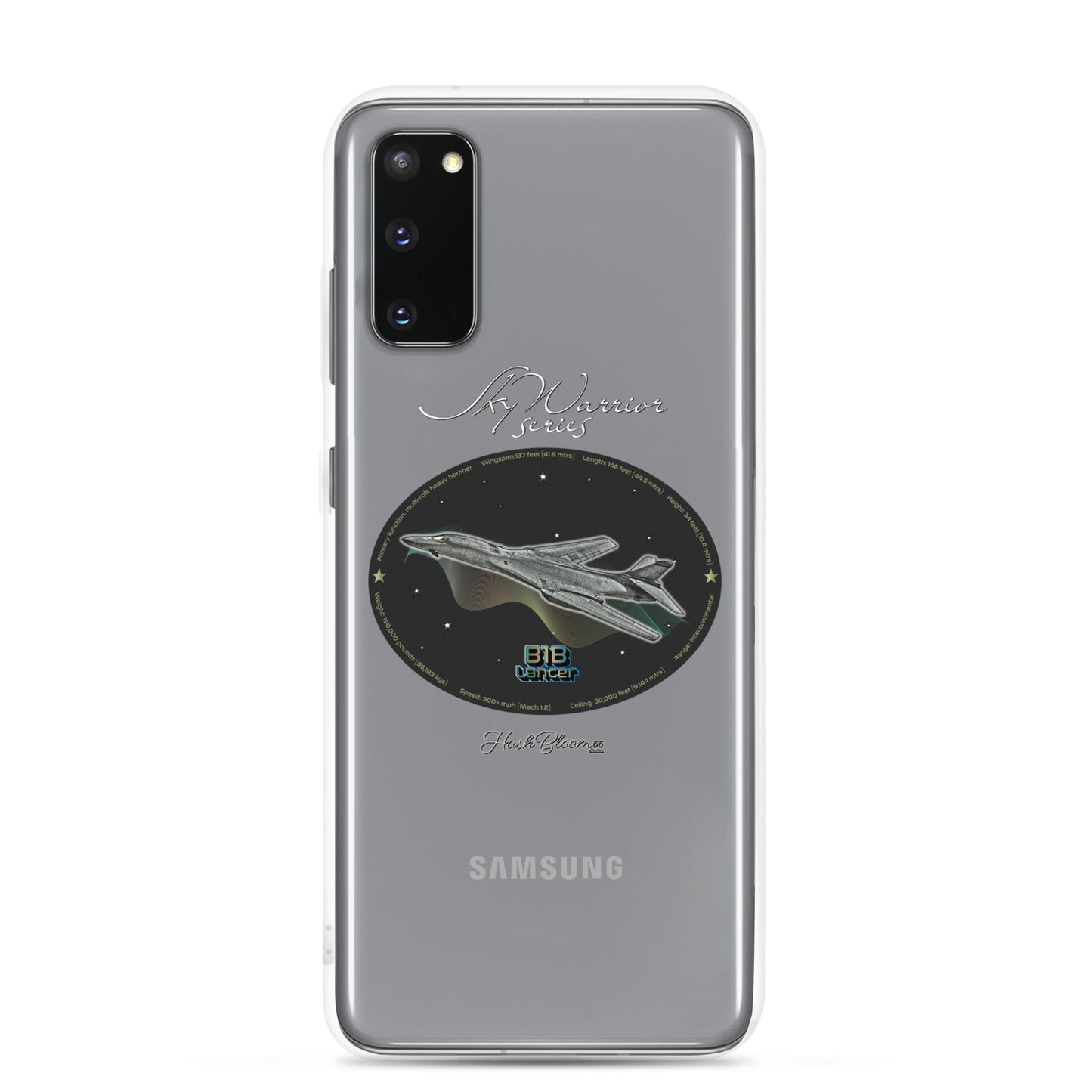 Clear - B1B Lancer Clear Case for Samsung
