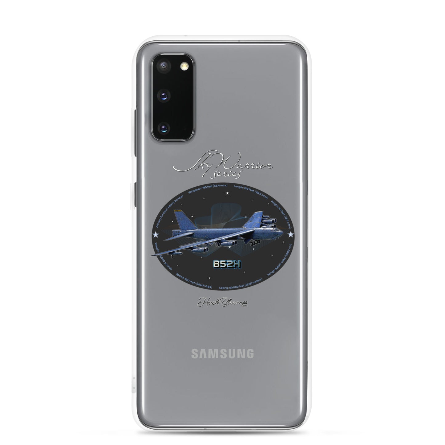 Clear - B52H Stratofortress Clear Case for Samsung