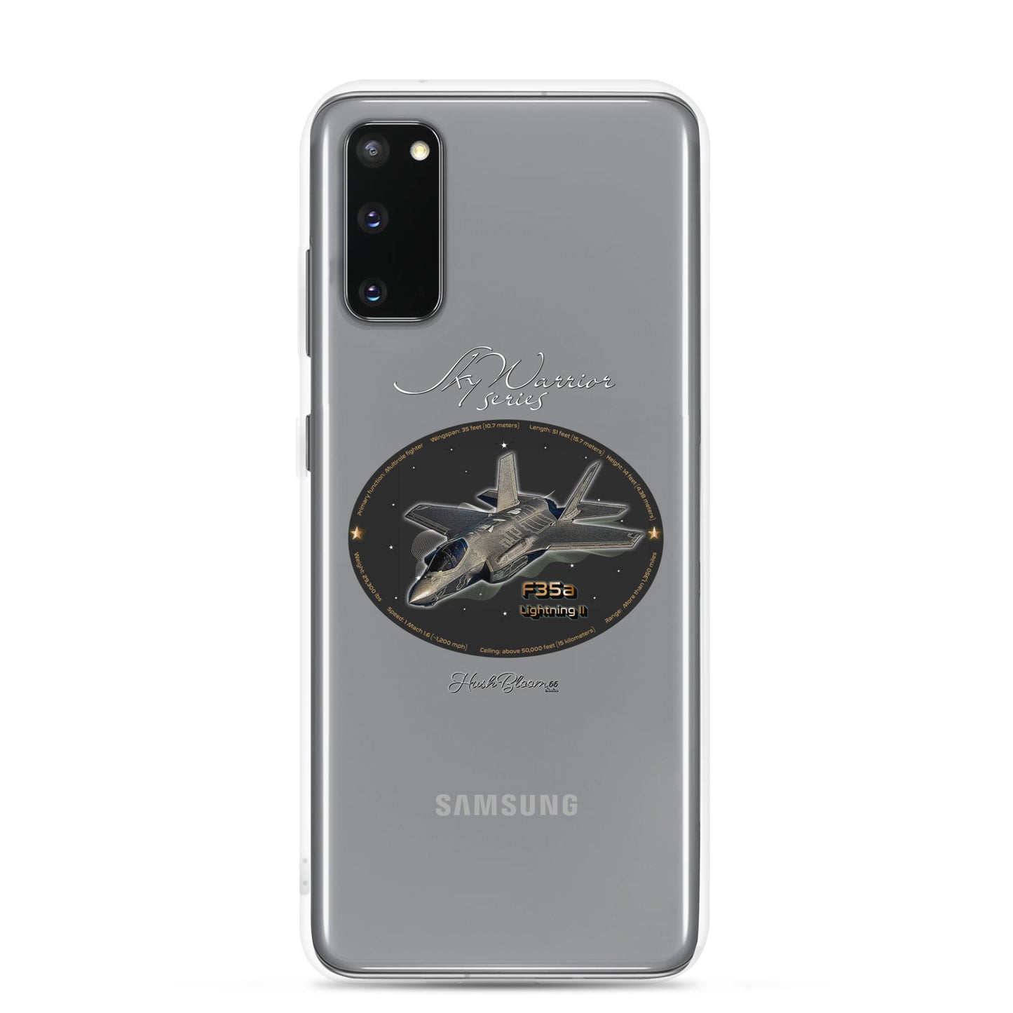 Clear - F35A Lightning Clear Case for Samsung