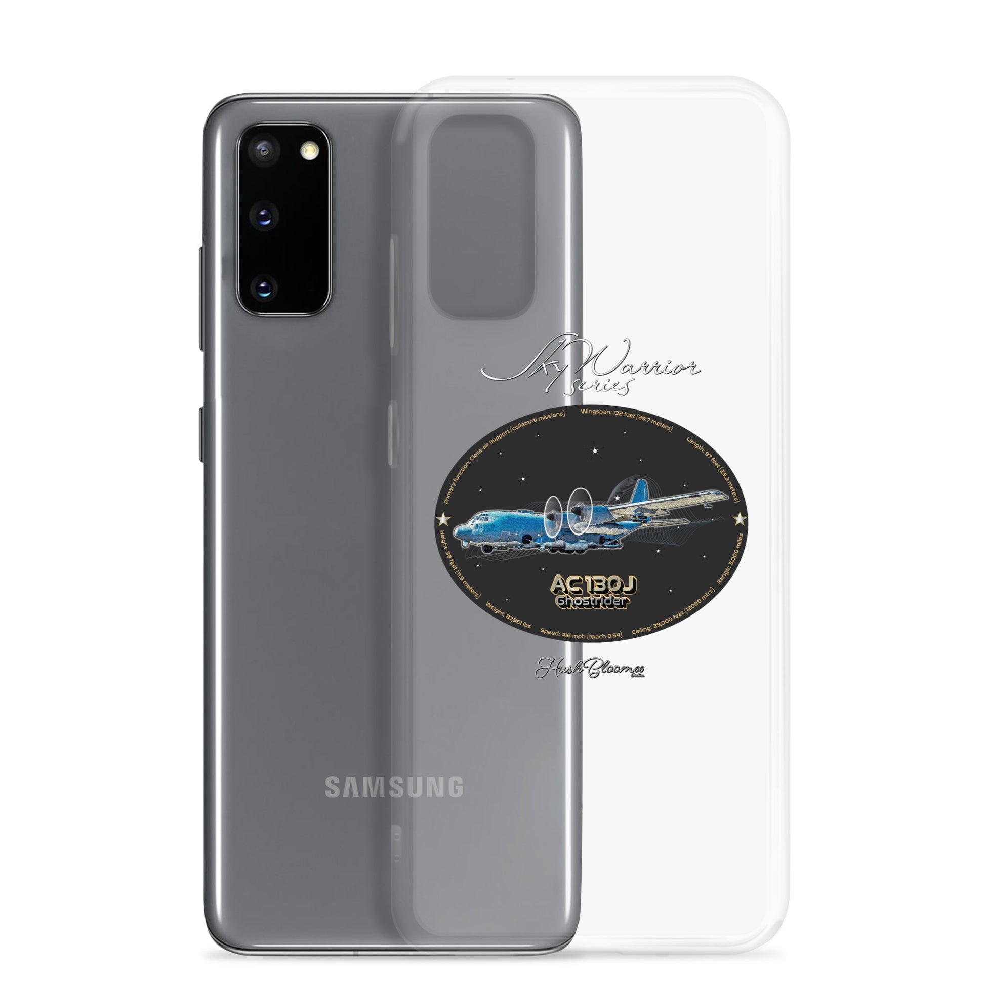 Clear - AC130J Ghostrider Clear Case for Samsung