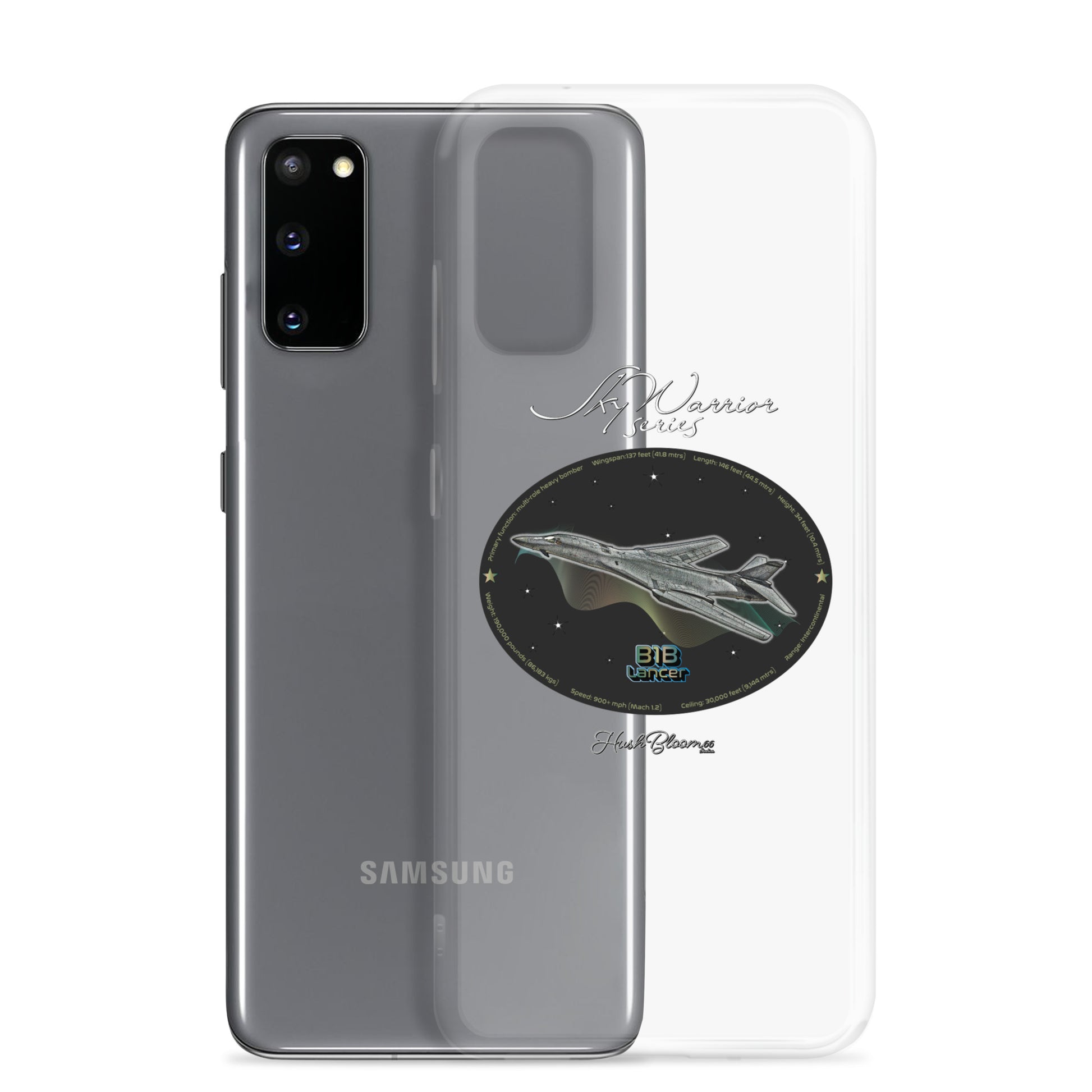 Clear - B1B Lancer Clear Case for Samsung