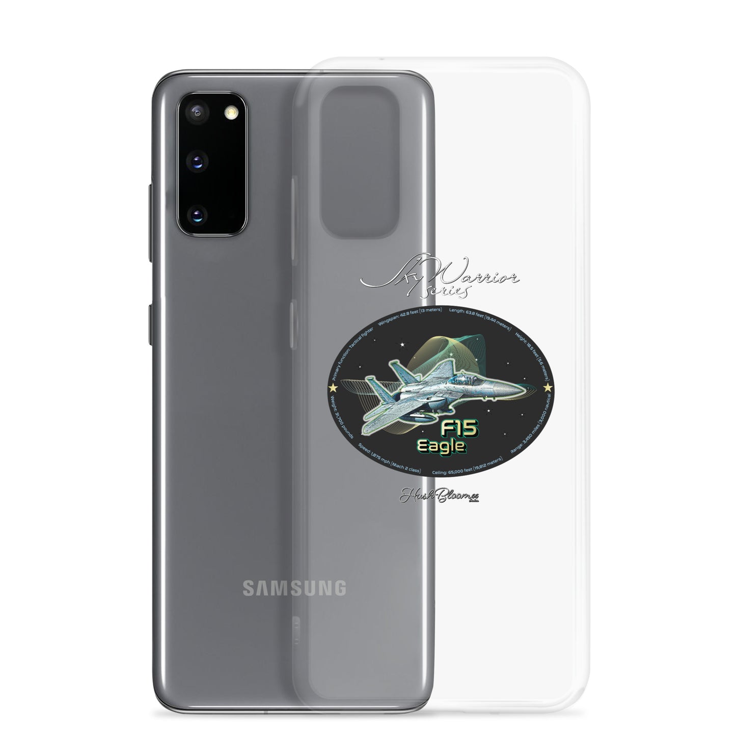 Clear - F15 Eagle Clear Case for Samsung