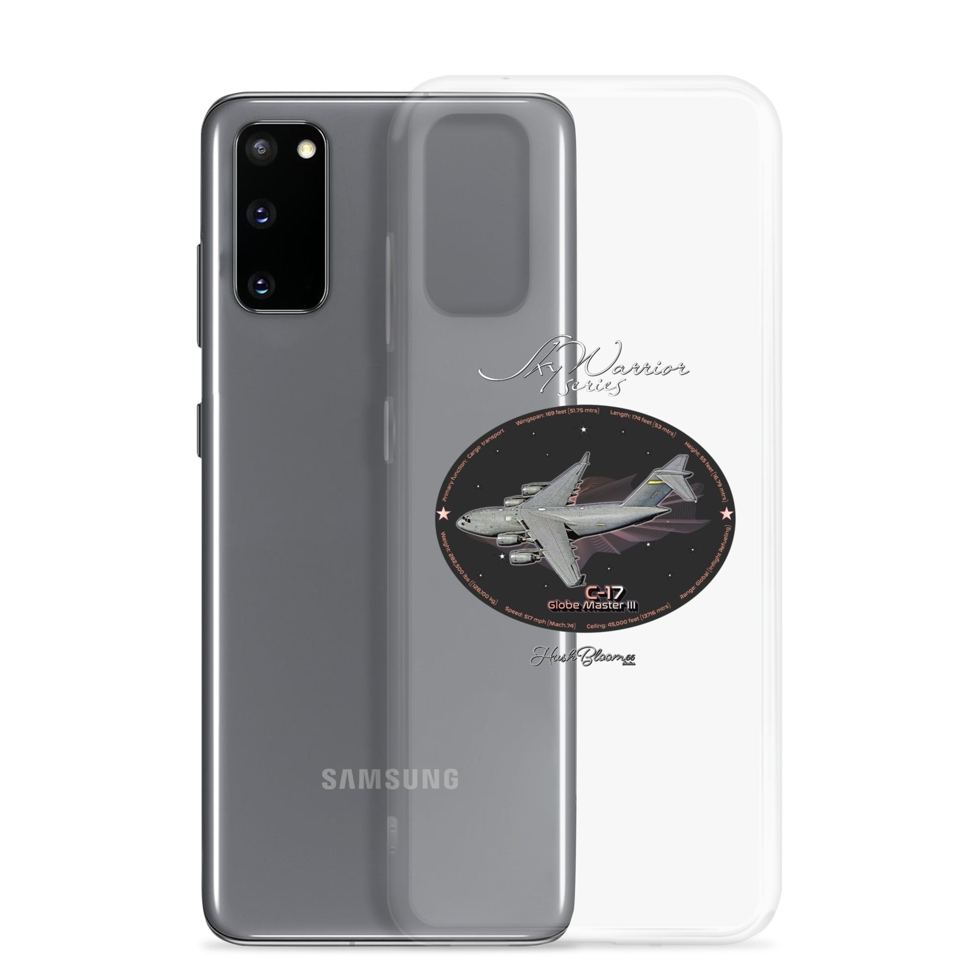 Clear - C17 Globe Master III Clear Case for Samsung