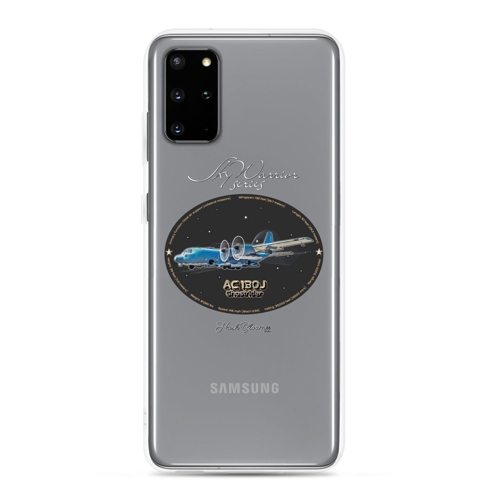 Clear - AC130J Ghostrider Clear Case for Samsung