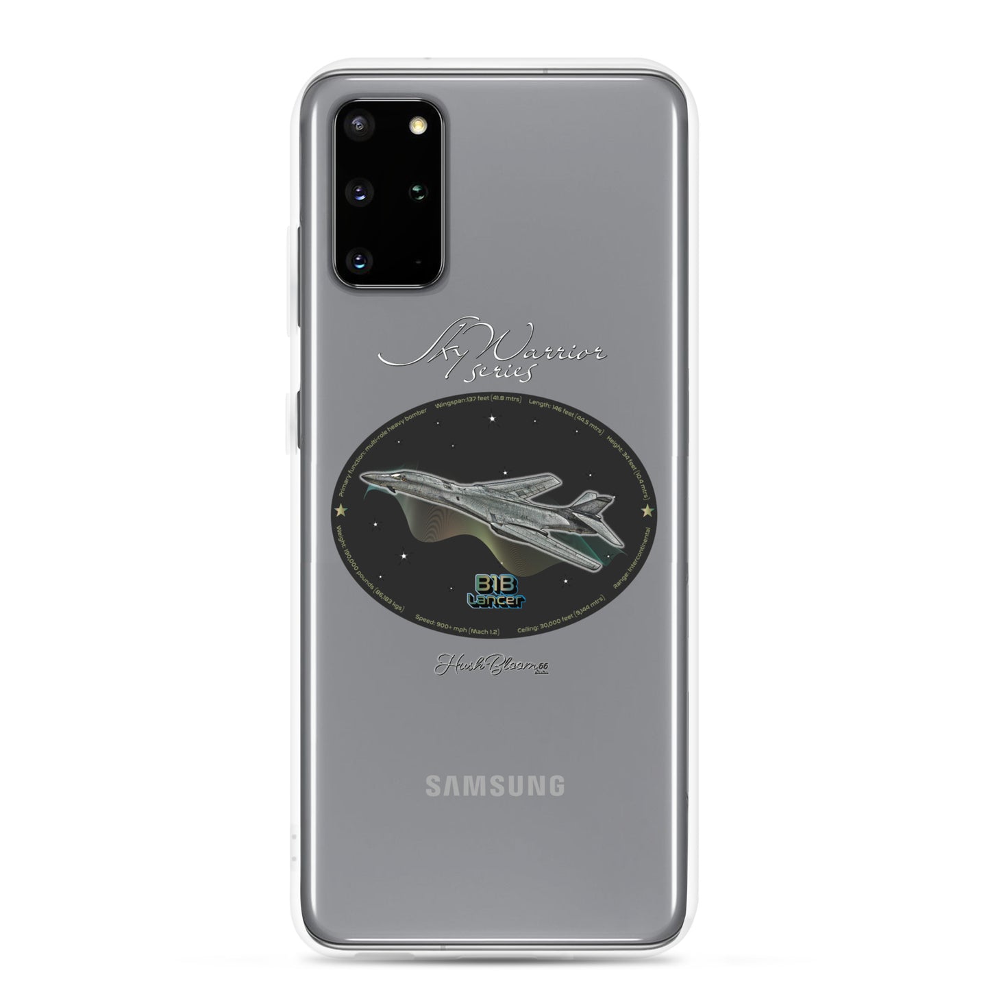 Clear - B1B Lancer Clear Case for Samsung