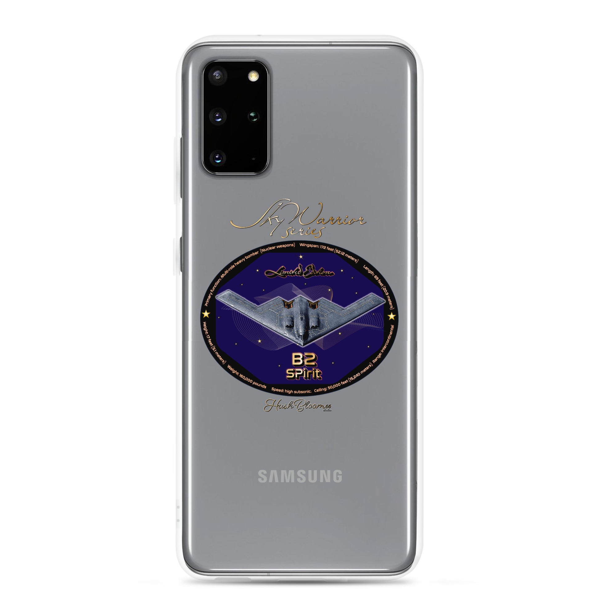 Clear - B2 Spirit (Limited Edition) Clear Case for Samsung