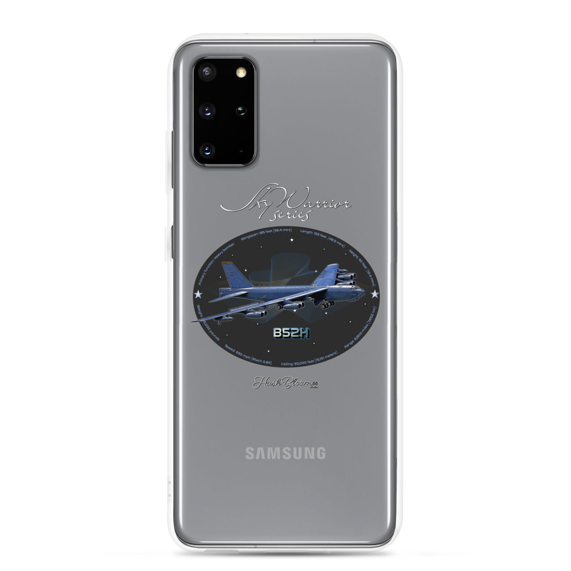 Clear - B52H Stratofortress Clear Case for Samsung