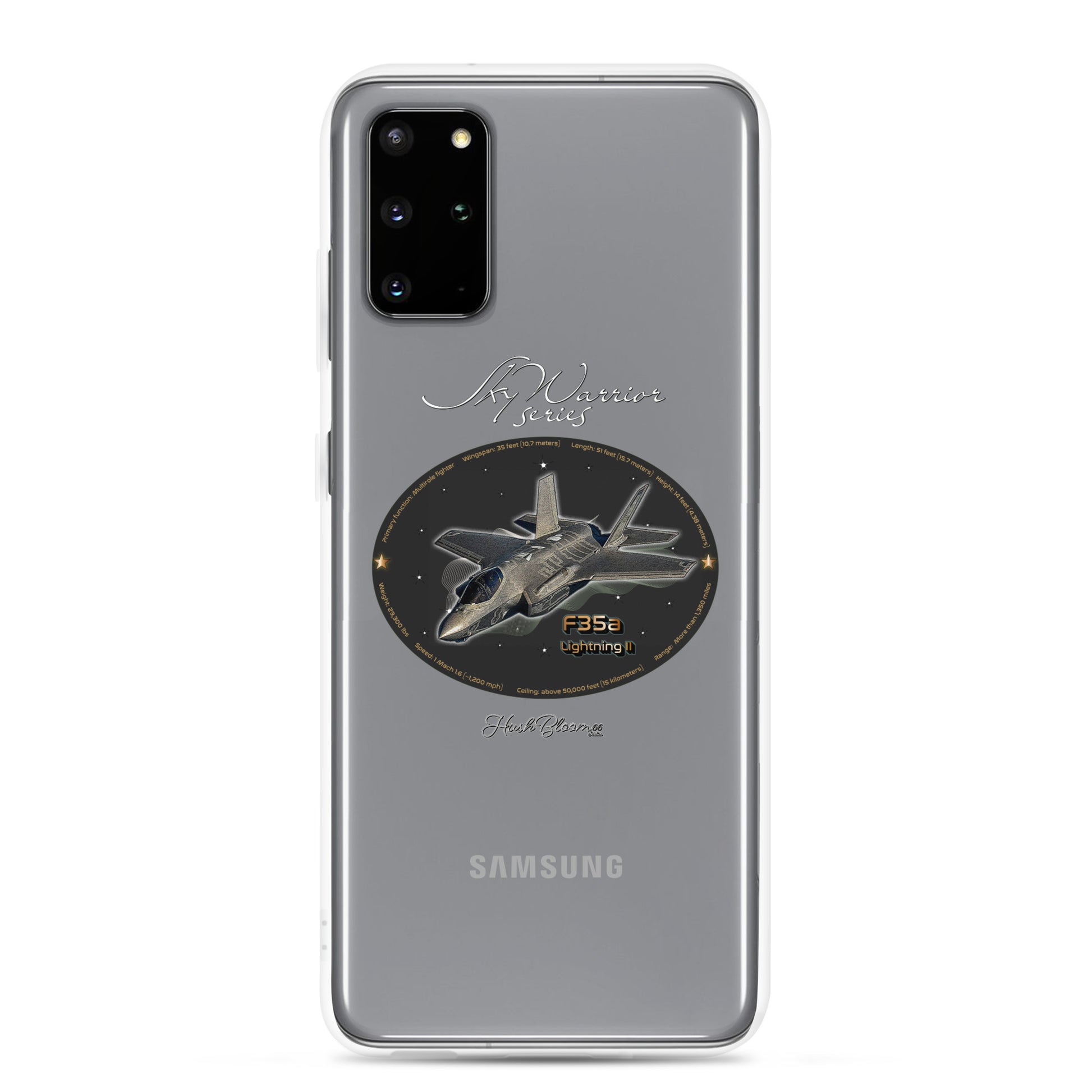 Clear - F35A Lightning Clear Case for Samsung
