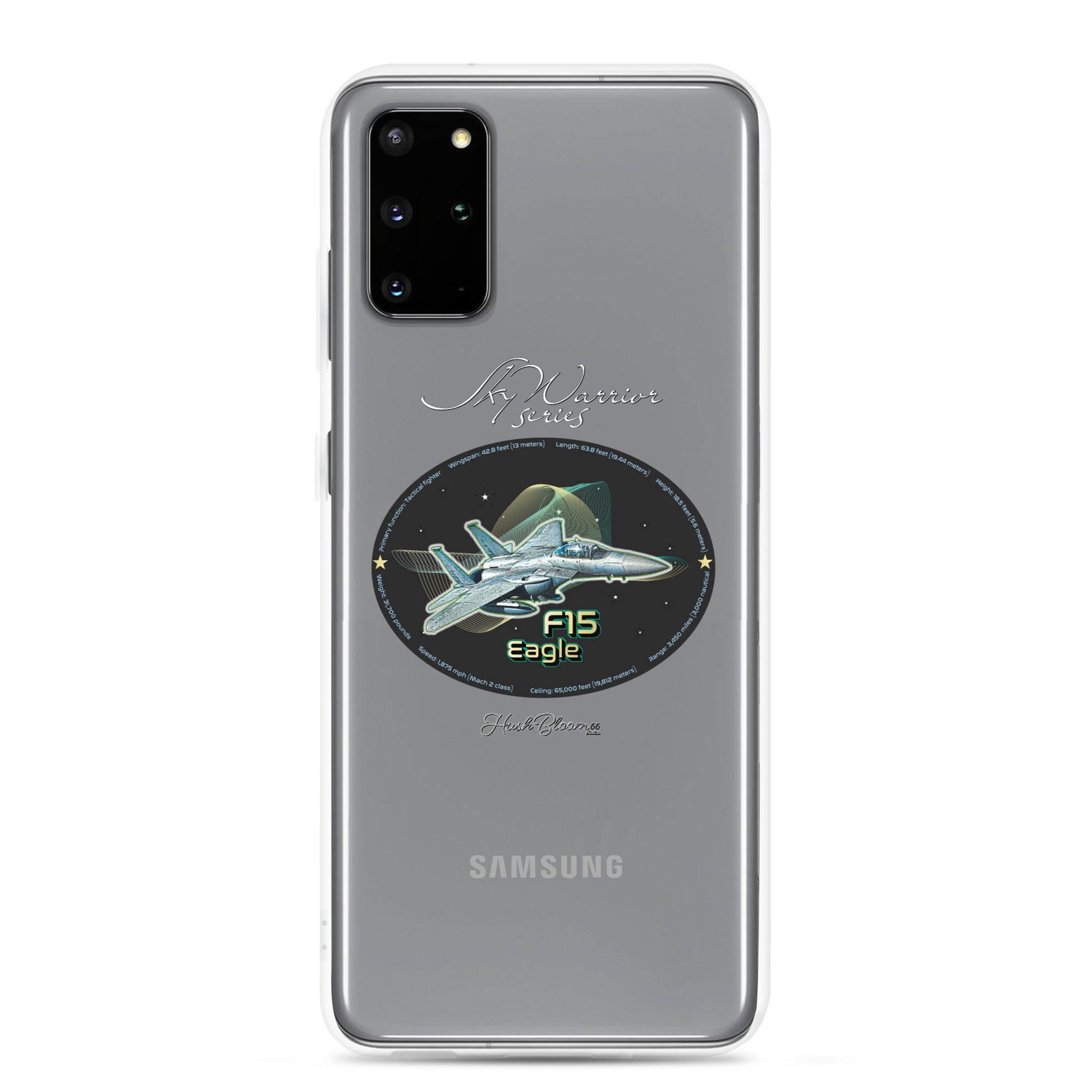Clear - F15 Eagle Clear Case for Samsung