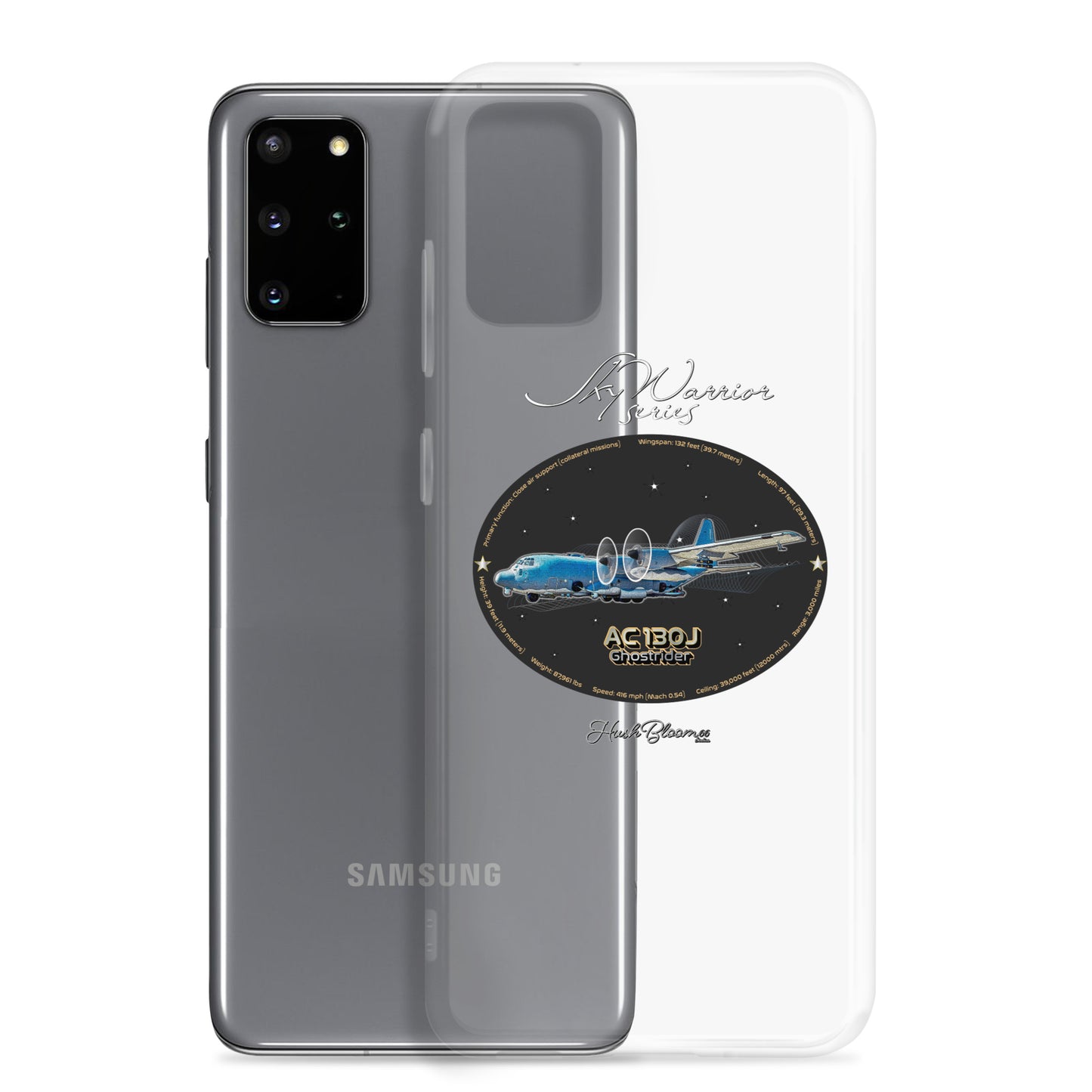 Clear - AC130J Ghostrider Clear Case for Samsung