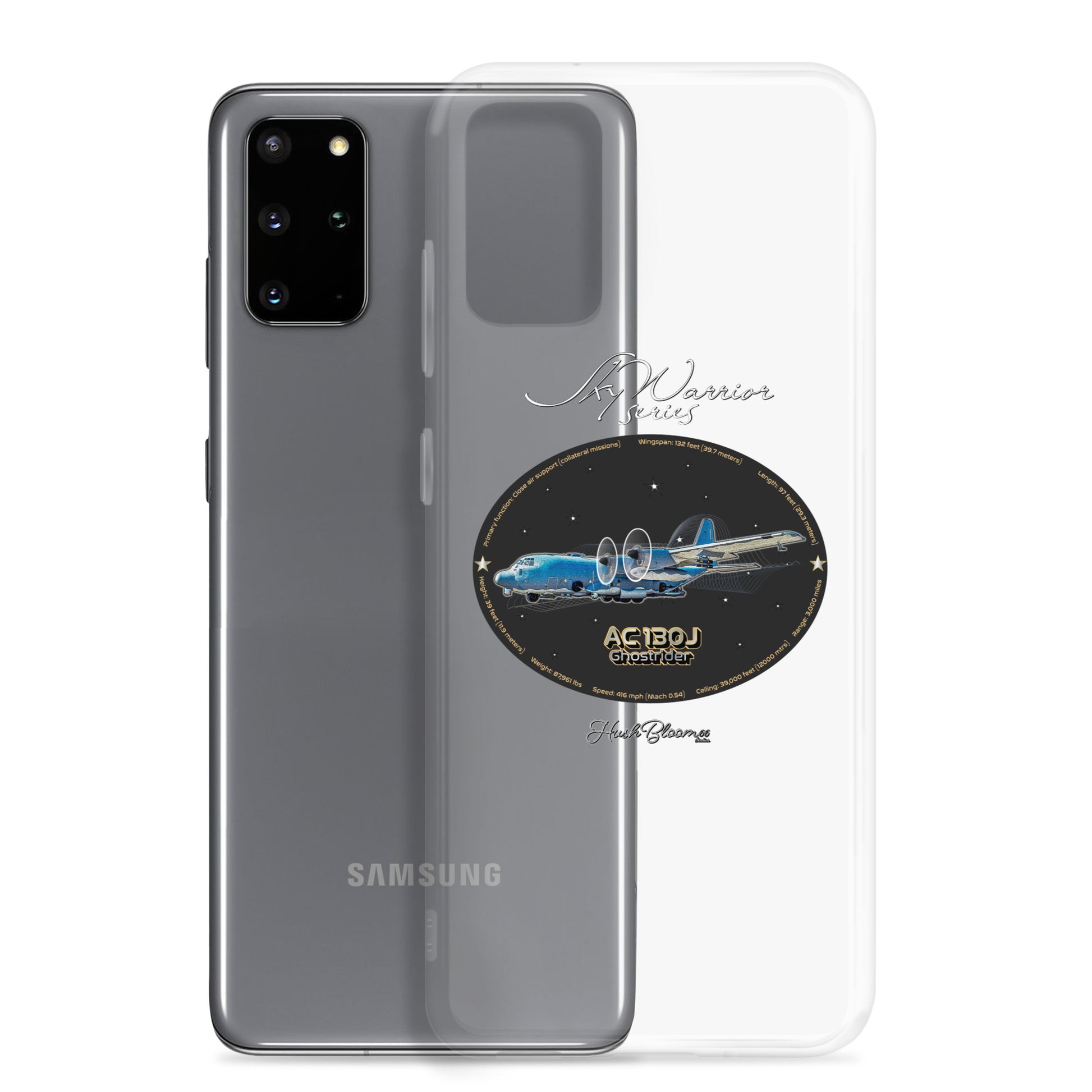 Clear - AC130J Ghostrider Clear Case for Samsung