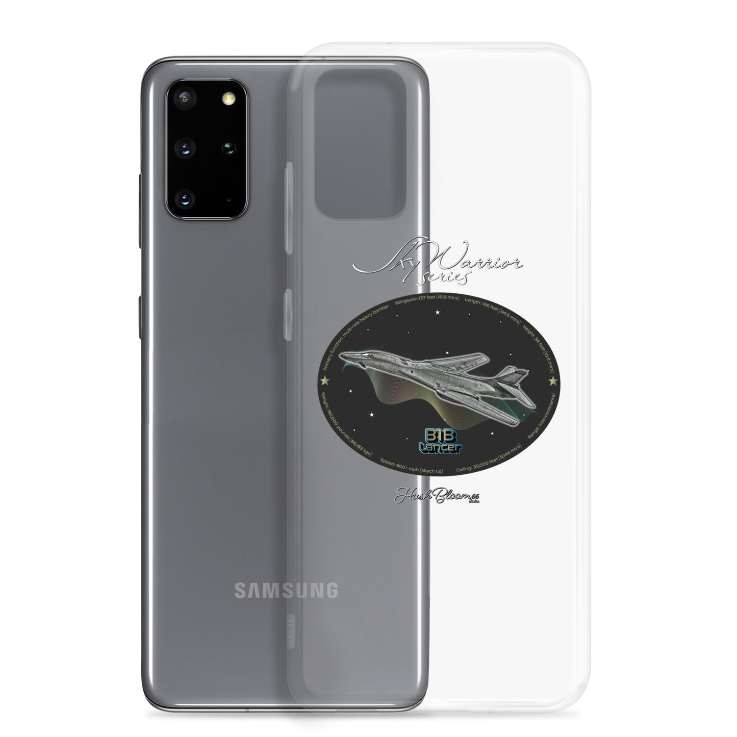 Clear - B1B Lancer Clear Case for Samsung