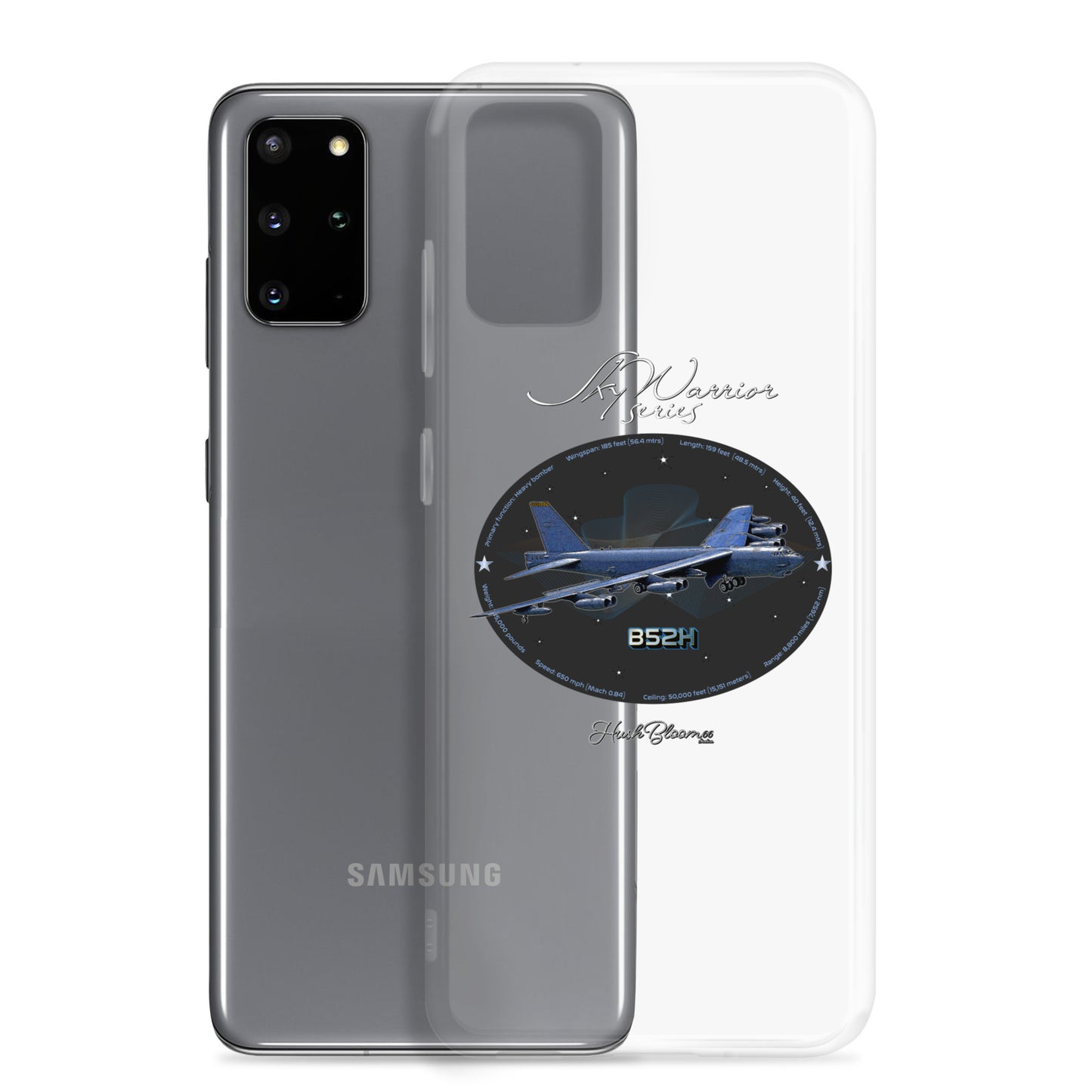 Clear - B52H Stratofortress Clear Case for Samsung